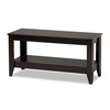 Baxton Studio Elada Wenge Finished Wood Coffee Table 159-9868